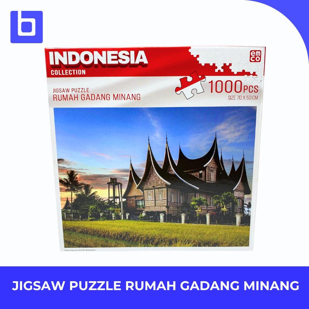 Jigsaw Puzzle - Emco Jigsaw Puzzle Indonesia Art Series  Original