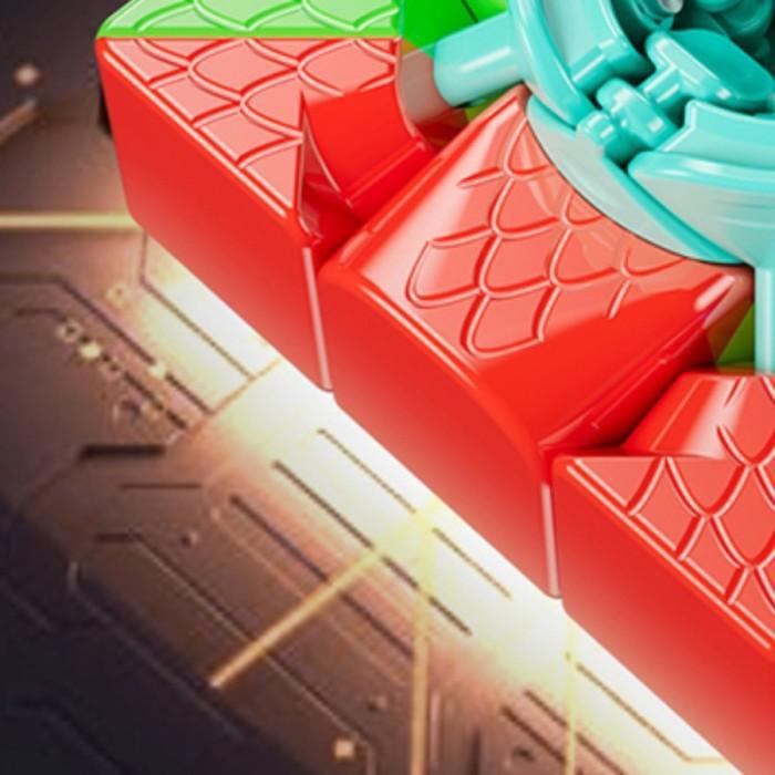 Cube 3x3 Cube Moyu Rs3m V5 Ballcore UV + CASE ROBOT
